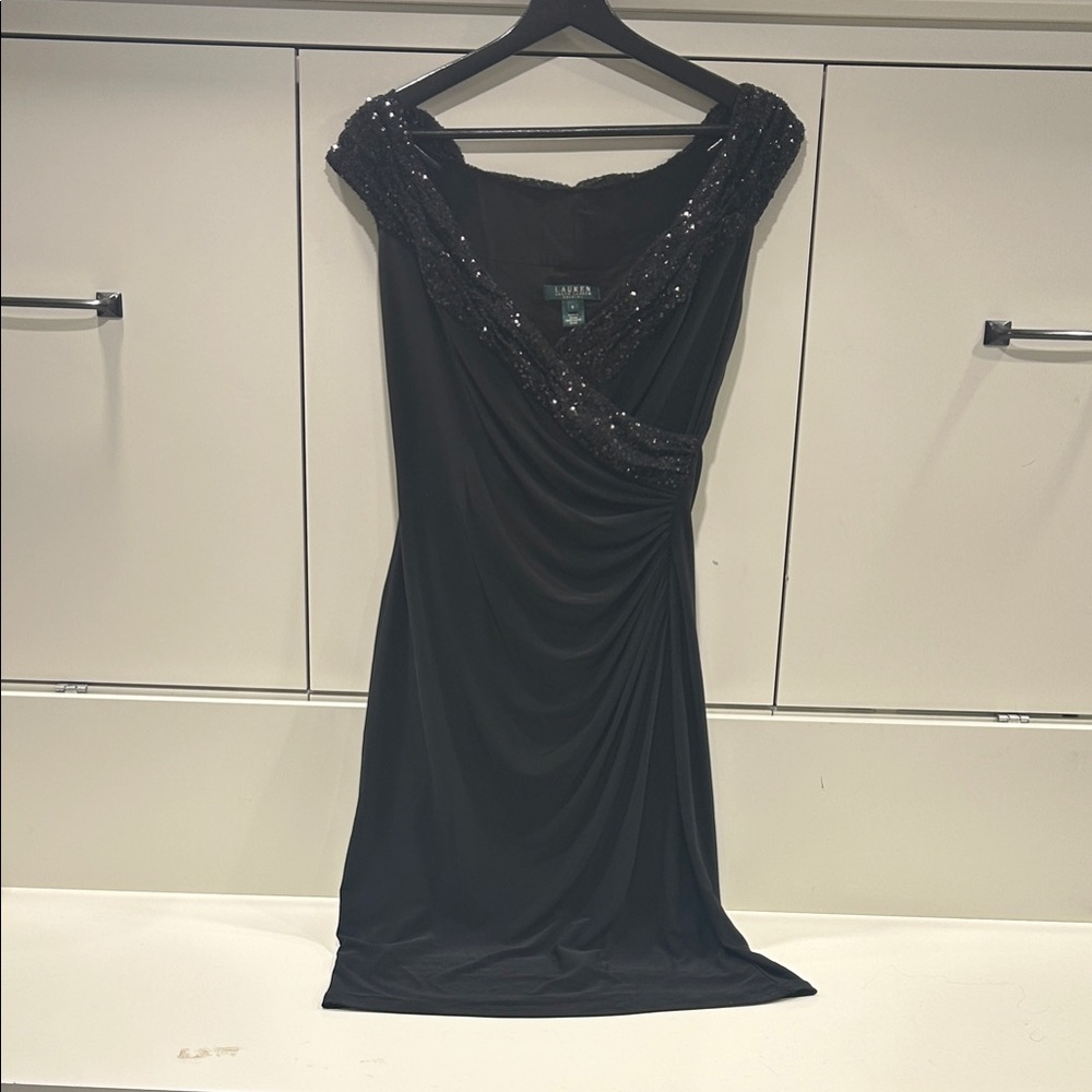 Lauren/Ralph Lauren Cocktail Dress with Sequins